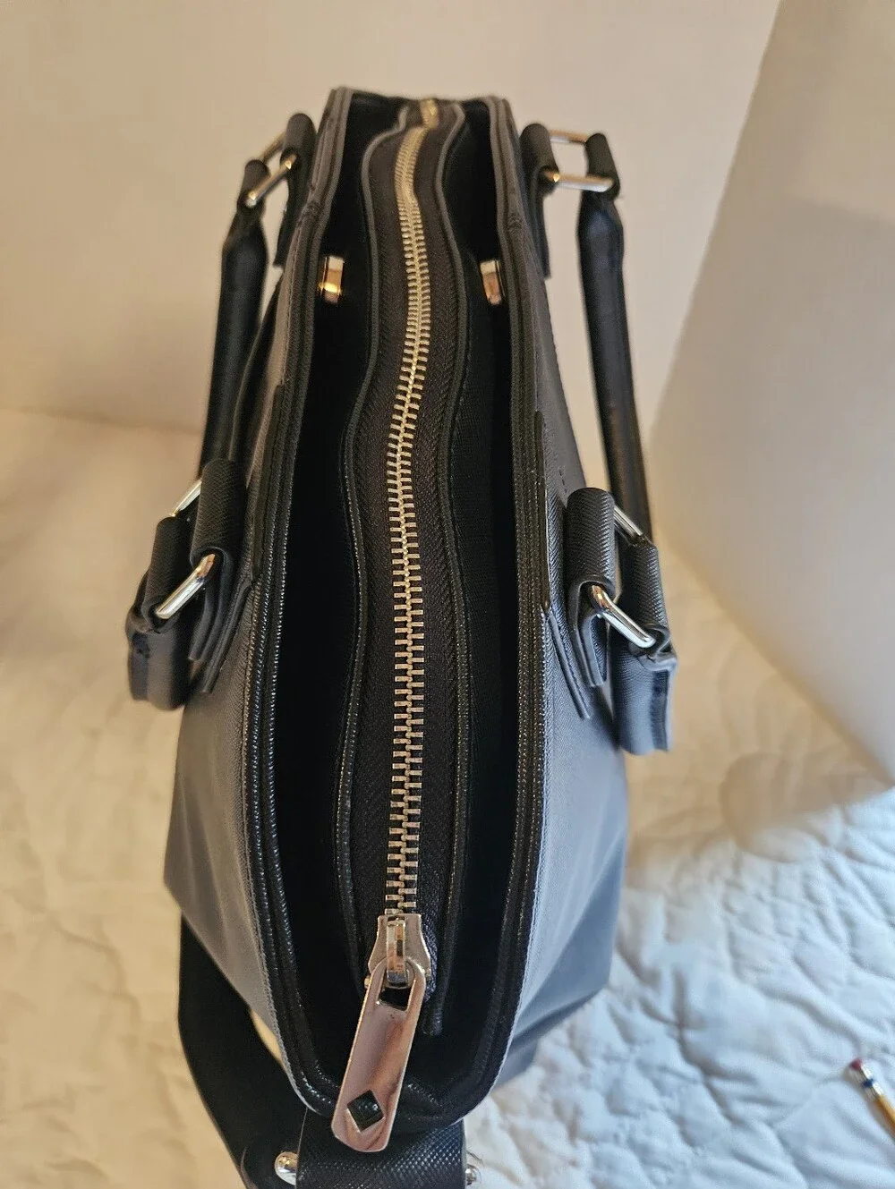 31 By Jewell Dark Navy Blue Tote 3 Compartments